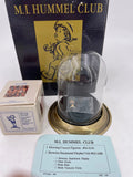 MI Hummel Club-Morning Concert Figurine with Display Unit #61-2116 Model