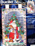 BUCILLA COUNTED CROSS STITCH CHRISTMAS ADVENT CALENDAR W/CHARMS VTG 1997 Model