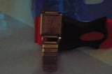 VTG Bulova 14K Gold Filled Ladies Watch Rose Speidel Band Rare, Working Model