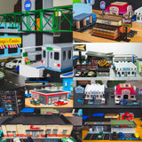 1:64 Scale Diorama Building Kits for Hot Wheels & Diecast Cars - DIY Model Kit Model