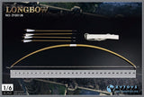 1/6 ZYTOYS ZY2013 Long Bow+Crossbow Weapon Model Set Fit 12'' Action Figure Doll Model