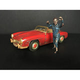 ZOMBIE MECHANIC FIGURINE II FOR 1/24 SCALE MODELS BY AMERICAN DIORAMA 38298 Model