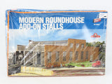 HO Scale Walthers 933-2901 Modern Roundhouse Add-On Stalls Building Kit SEALED Model