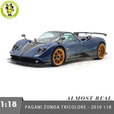 1/18 Pagani Zonda Tricolore 2010 Almost Real 850620001 Diecast Model Car Model