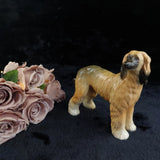 Large Hound Afghan Dog Figurine /Ornament- made by Coopercraft Vintage Display. Model