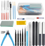 Hobby Craft Model Tool Kit 29pcs Painting Gundam Figures 3D Print Repair DIY Model