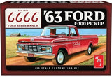 AMT 1963 Ford F-100 (Four Sixes Ranch) 1/25 Scale Model Kit [New Toy] Model