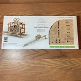 UGears Tram with Rails 154 pcs Wooden Mechanical Model kit new unnopened Model