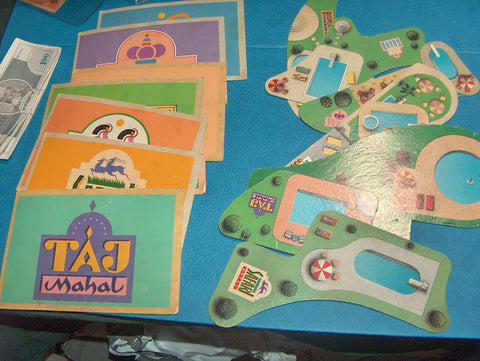 U-PICK 1987 Milton Bradley Hotels Board Game Replacement Parts Deed Title    PBX Model