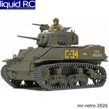 Tamiya USA TAM32606 1/48 U.S. Light Tank M5A1 Stuart Plastic Model Kit Model