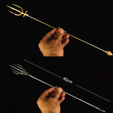 1/6 15'' Metal Trident Model for Aquaman Atlantis 12'' Action Figure Body Weapon Model