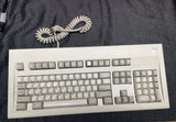 vintage IBM clicky mechanical model M  keyboard 1390940 FEB 23, 1988 din 5 Model