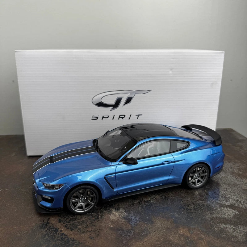 GT SPIRIT 1/18 Scale FORD MUSTANG SHELBY GT350R Resin Model Car BLUE Model