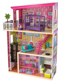 Kidkraft Supermodel Wooden Dollhouse Elevator 12 Inch Dolls 50" Tall NEW Model