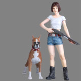 1/24 resin figures model Catchers and hounds unassembled unpainted Model