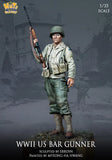 NUTS PLANET 1/35 WW2 BAR GUNNER Resin figure Model Kit #NP35008 Model