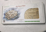 Antique Box Mechanical Models Puzzle Kit Wooden 3D Model Jewelry Box 2019 New Model