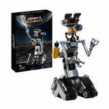 370 Pieces Johnny 5 Robot Building Set, Johnny Five Robot Model Toys, Model