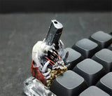 1PC Handmade Chainsaw Man Resin Keycaps For Mechanical Keyboard Model