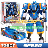 Tobot V Galaxy Detectives 8" Speed Figure Transformer Car Vehicle Robot Boys Toy Model