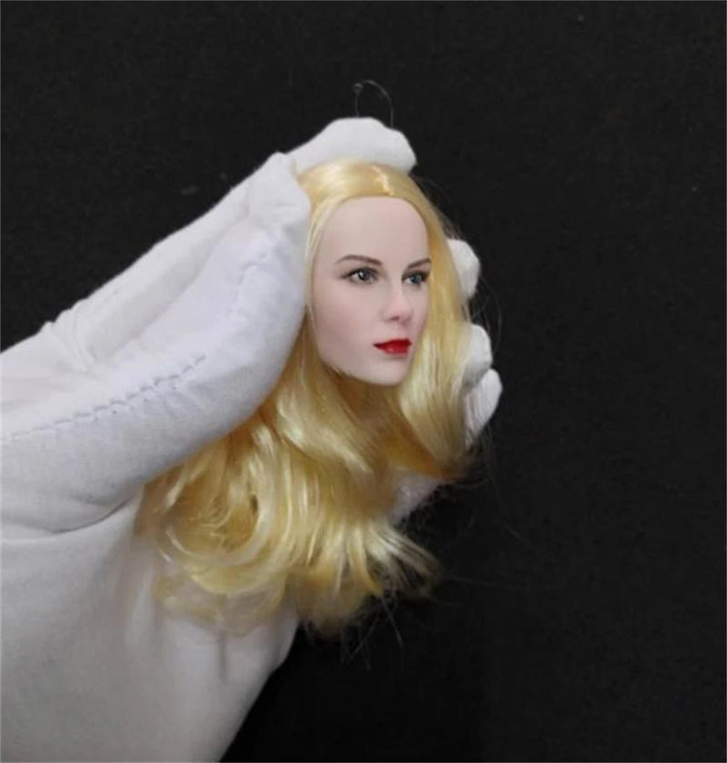 1/6scale  Female head Sculpt  Expression Nicole Kidman Blonde For  12" Figure Model