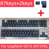 Full set  Black Keycaps for Logitech G913TKL G915 TKL Keyboard Model