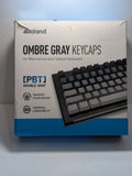 Inland Ombre Gray PBT Keycaps 132 Keys OEM Double Shot Model