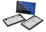 GunMjo PBT Doubleshot Golf Pudding Keycaps For Keyboard White 111 keys with pull Model