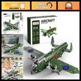 STEM Building Model Airplane Set - 389 Pieces Educational Science Kit for Kids 8 Model