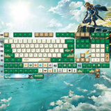 The Legend of Zelda Keycaps CHERRY Key Cap Cross shaft For Mechanical Keyboard Model