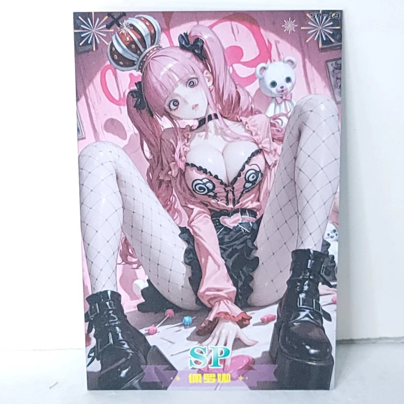 Perona Waifu Card Anime Lollipop Girl Matchmaker Wall Art Oversized Board A5 Model