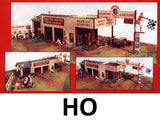 HO Scale - Wilbur Shaw's Speed Shop  "Laser Cut wood BUILDING KIT" JLI-371 Model