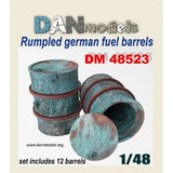 Dan Models 48523 Scale 1:48 Accessories for Diorama. Rampled Fuel Barrels 12 pcs Model