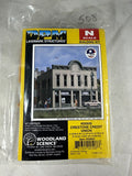 Woodland Scenics Crestone Credit Union N Scale 1:160 Plastic Kit 50800 Model