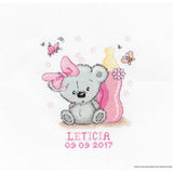 Luca-S counted Cross Stitch kit "Letisia", 13x15,5cm, DIY Model