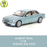1/18 Jaguar XJ X350 XJ6 Almost Real 810503 Seafrost Diecast Model Car Gifts Model