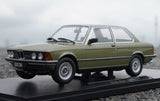 KK 1/18 Scale BMW 323i E21 1978 Green Diecast Car Model Door cannot be opened Model