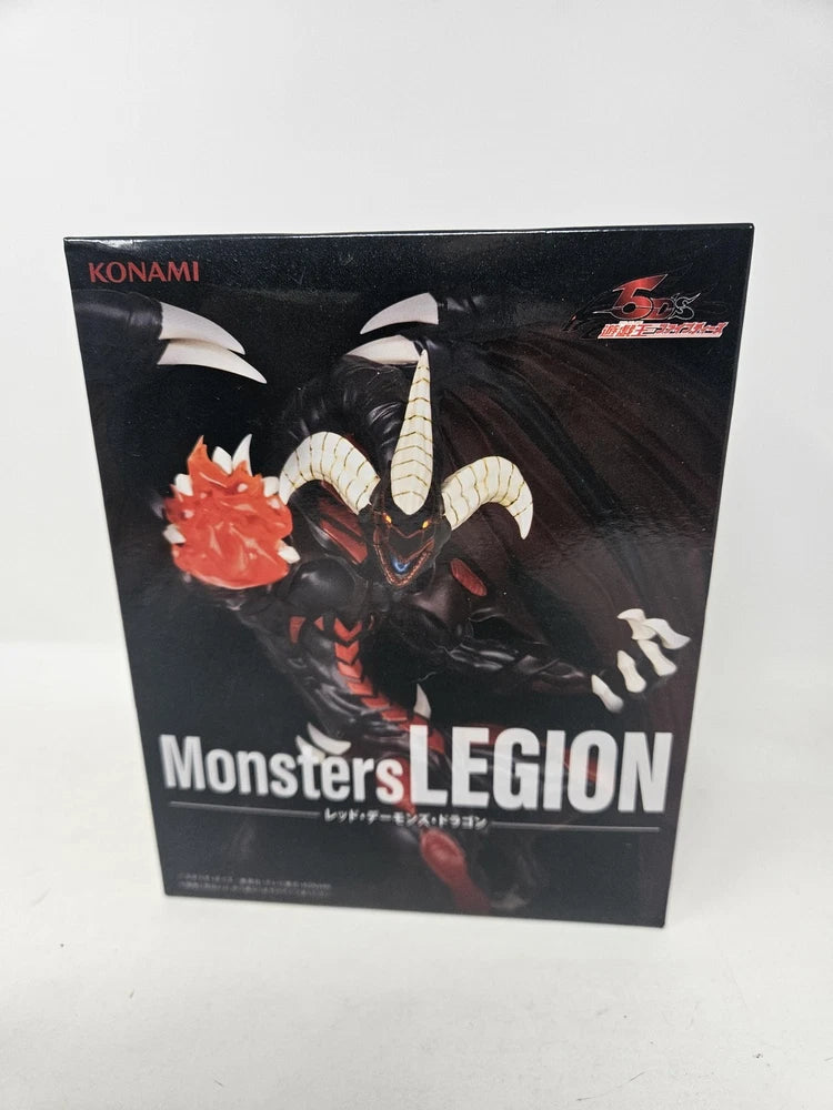 Konami Yu-Gi-Oh! 5D's Monsters LEGION Red Demon's Dragon Figure Boxed Statue Model