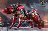 86 Battlefield Mechanical Beast Red Ver. 1/12 Action Figure Metal Model Model