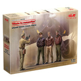 USAAF Pilots. Photo to remember 1944-1945 ICM 32116 Plastic model kit Scale 1:32 Model