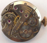 Vintage Benrus Model AY2 Mechanical Wristwatch Movement - Parts / Repair Model