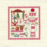 Le Bonheur des Dames counted cross stitch kit "Winter Accessories", 19x19,5cm, D Model