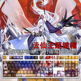 Azur Lane Unzen Keycaps Anime Dye-sub PBT 108 Keys New for Cherry MX Keyboard Model