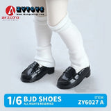 1:6 ZYTOYS ZY6027A Female JK Shoes Black Model Fit 12