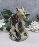 Picture Jasper Dragon Hand Carved Stone Figurine 1 lb 4¡± Tall Crystal Statue Model
