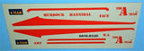 Vintage - DECAL SHEET for 1983 AMT - Chevy Van "A-TEAM" Model Kit 1/25 Model