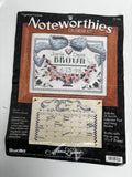 Bucilla Alma Lynne Together Forever Calendar Cross Stitch Kit Wedding Open Packa Model