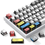 Retro PBT Keycap, Comic Theme Keycap Set, 137 Keys Dye Sublimation Keyboard K... Model