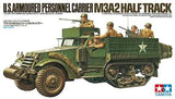 Tamiya 35070 WWII U.S. M3A2 Personnel Carrier Half Track plastic model kit 1/35 Model