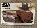 4D Model Kit Star Wars The Mandalorian RAZOR CREST & SANDCRAWLER PAPER KITS Model